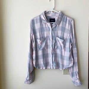 Rails Rian Cropped L/S Flannel